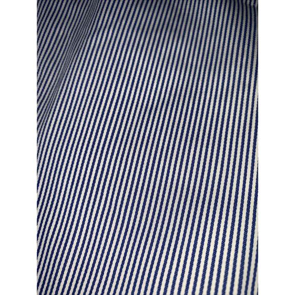 Talbots The Perfect Crop Curvy Pants Women’s Size 8 Blue & White Stripes. - Picture 9 of 9